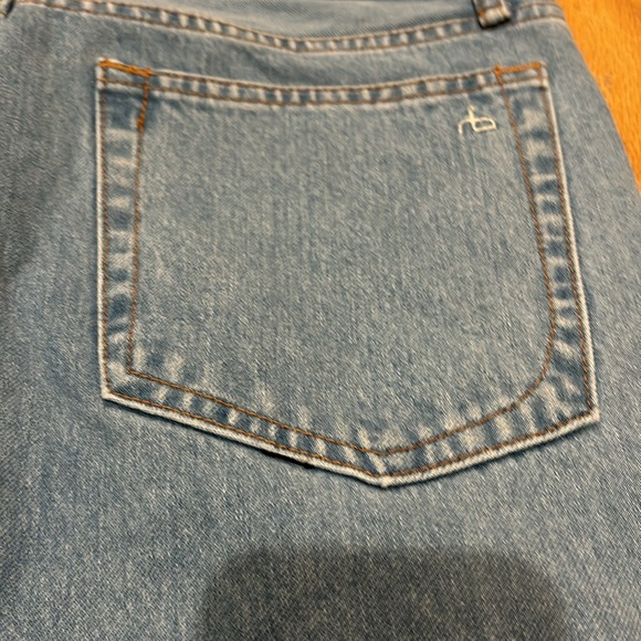 🎉sale🎉NWT Rag &bone Relaxed Fit2 Indigo Authentic Stretch buttonfly Jean-31x32 - Picture 9 of 12